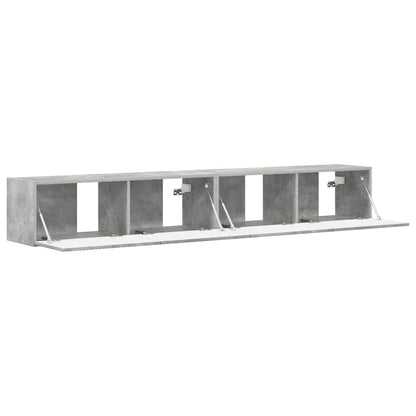 vidaXL TV Wall Cabinet Wall-mounted 2 pcs Concerte 98 x 31 x 29.5 cm