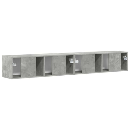 vidaXL TV Wall Cabinet Wall-mounted 2 pcs Concerte 98 x 31 x 29.5 cm