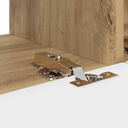 vidaXL TV Wall Cabinet 98 x 31 x 29.5 cm Artisian Oak Engineered Wood