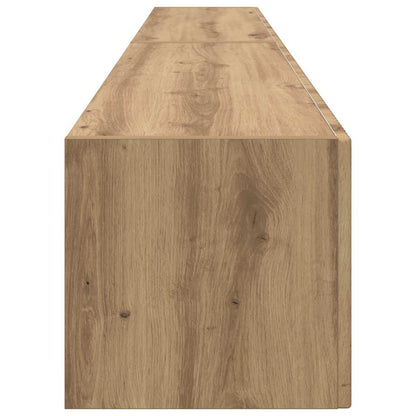vidaXL TV Wall Cabinet 2 pcs Artisian Oak Engineered Wood