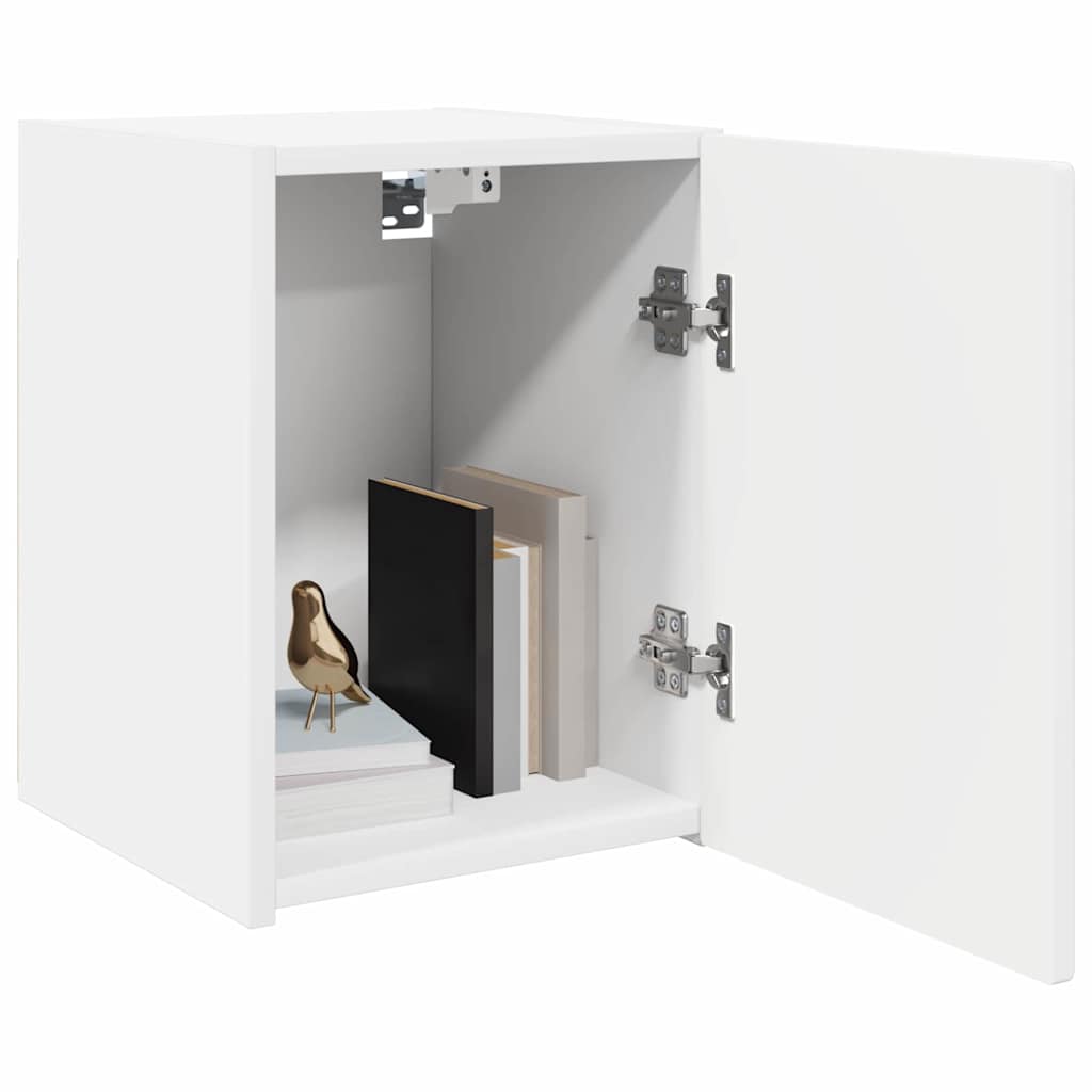vidaXL TV Wall Cabinet White 30 x 31 x 40 cm Engineered Wood