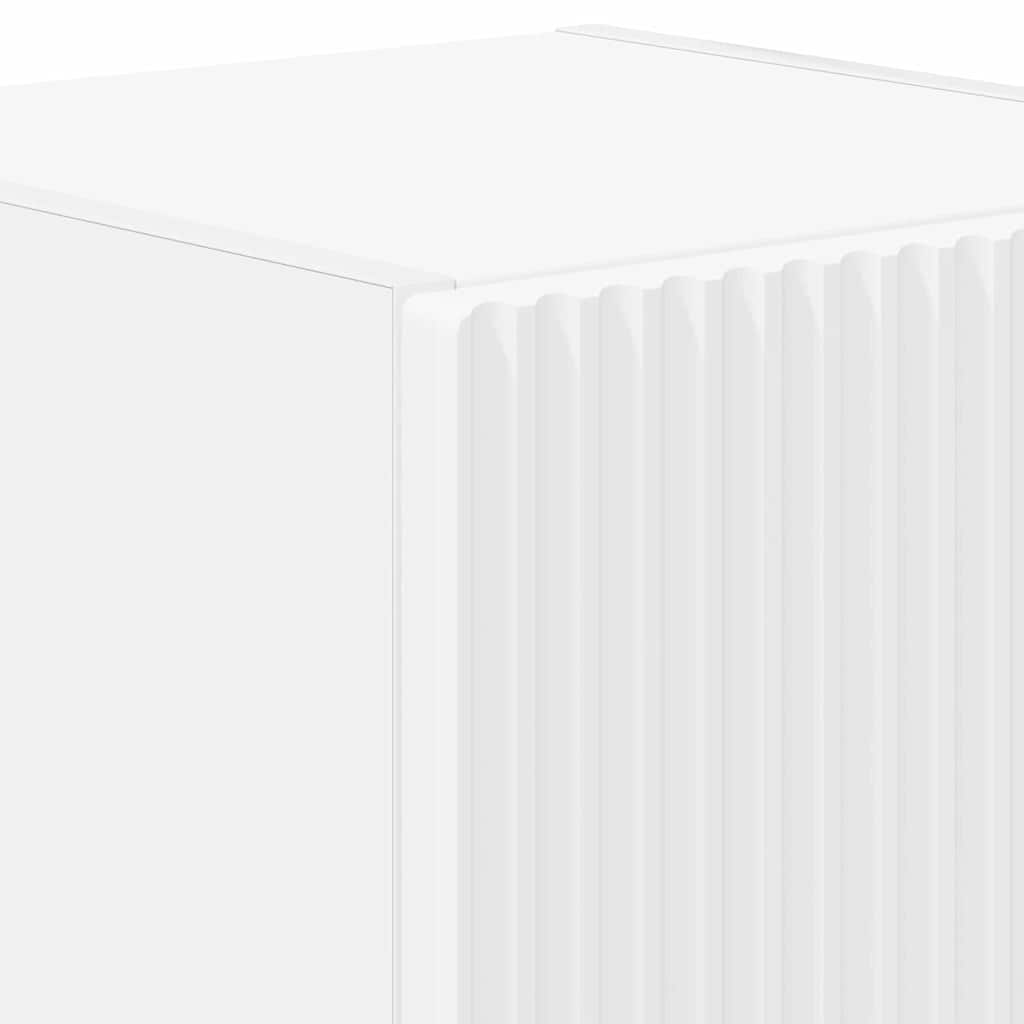 vidaXL TV Wall Cabinet 2 pcs White 30 x 31 x 40 cm Engineered Wood