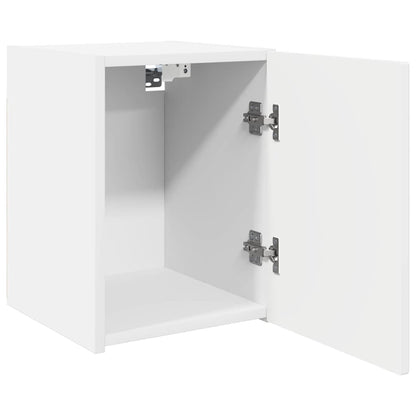 vidaXL TV Wall Cabinet 2 pcs White 30 x 31 x 40 cm Engineered Wood