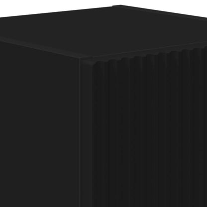 vidaXL TV Wall Cabinet Black 30 x 31 x 40 cm Engineered Wood