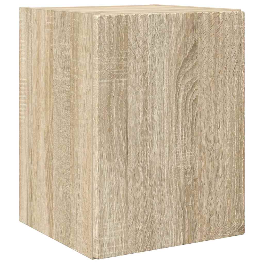 vidaXL TV Wall Cabinet Sonoma 30 x 31 x 40 cm Engineered Wood