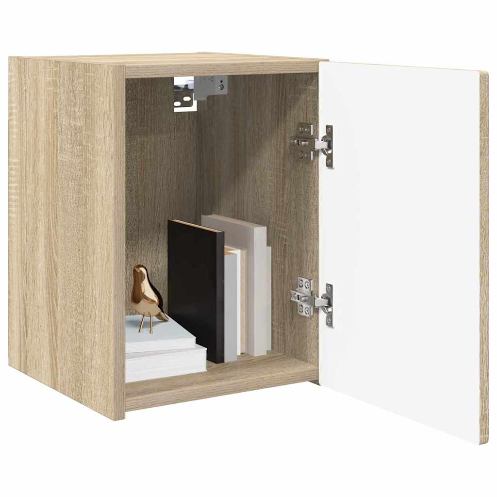 vidaXL TV Wall Cabinet Sonoma 30 x 31 x 40 cm Engineered Wood