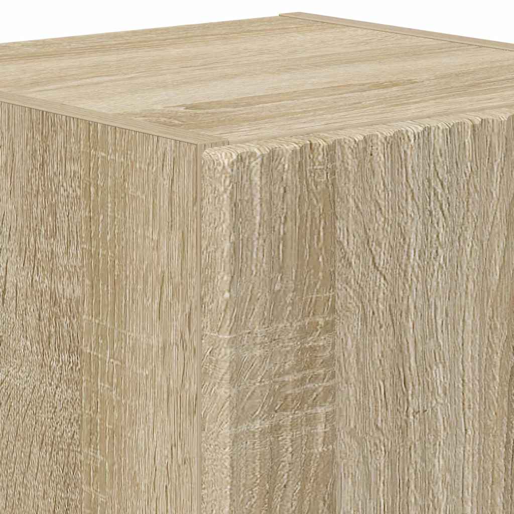 vidaXL TV Wall Cabinet 2 pcs Sonoma 30 x 31 x 40 cm Engineered Wood