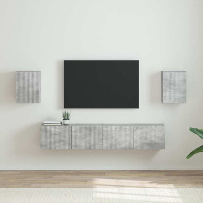 vidaXL TV Wall Cabinet 2 pcs Concerte 30 x 31 x 40 cm Engineered Wood