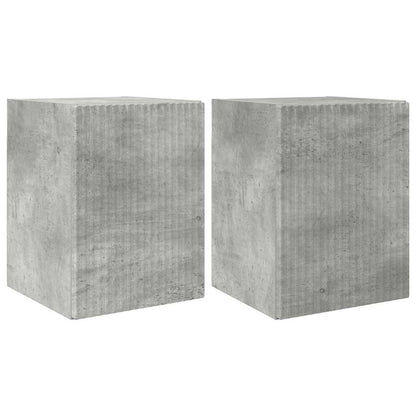 vidaXL TV Wall Cabinet 2 pcs Concerte 30 x 31 x 40 cm Engineered Wood