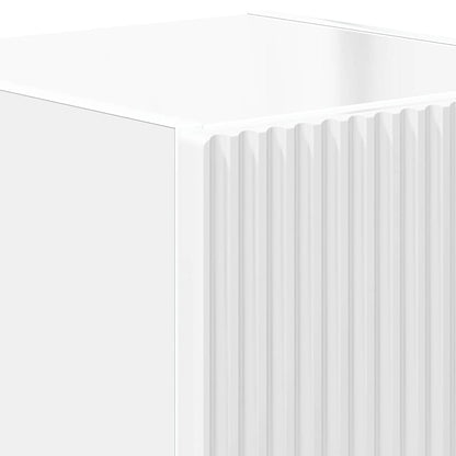 vidaXL TV Wall Cabinet Gloss White 30 x 31 x 40 cm Engineered Wood