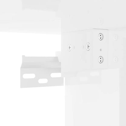 vidaXL TV Wall Cabinet Gloss White 30 x 31 x 40 cm Engineered Wood