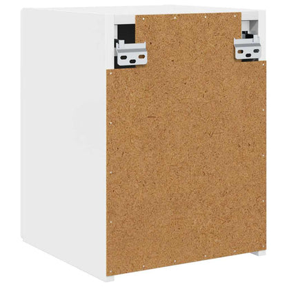 vidaXL TV Wall Cabinet Gloss White 30 x 31 x 40 cm Engineered Wood
