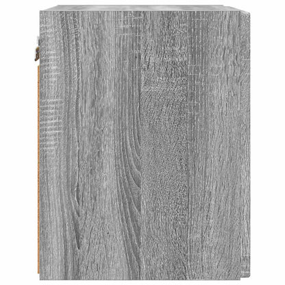 vidaXL TV Wall Cabinet Wall-mounted 2 pcs Grey Sonoma 30 x 31 x 40 cm