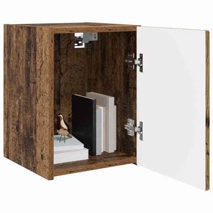 vidaXL TV Wall Cabinet Old Wood 30 x 31 x 40 cm Engineered Wood