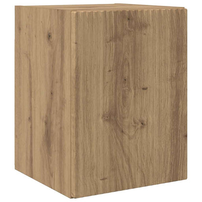 vidaXL TV Wall Cabinet Wall-mounted 2 pcs Artisian Oak 30 x 31 x 40 cm