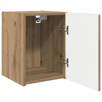 vidaXL TV Wall Cabinet Wall-mounted 2 pcs Artisian Oak 30 x 31 x 40 cm