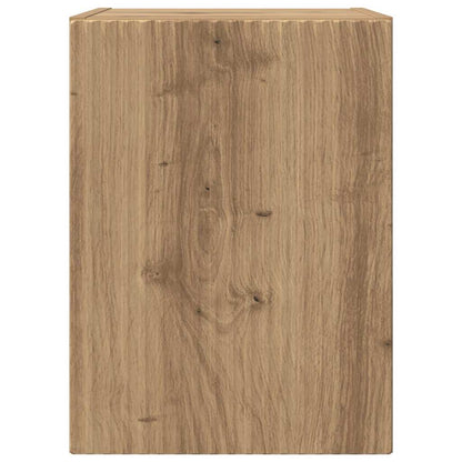 vidaXL TV Wall Cabinet Wall-mounted 2 pcs Artisian Oak 30 x 31 x 40 cm