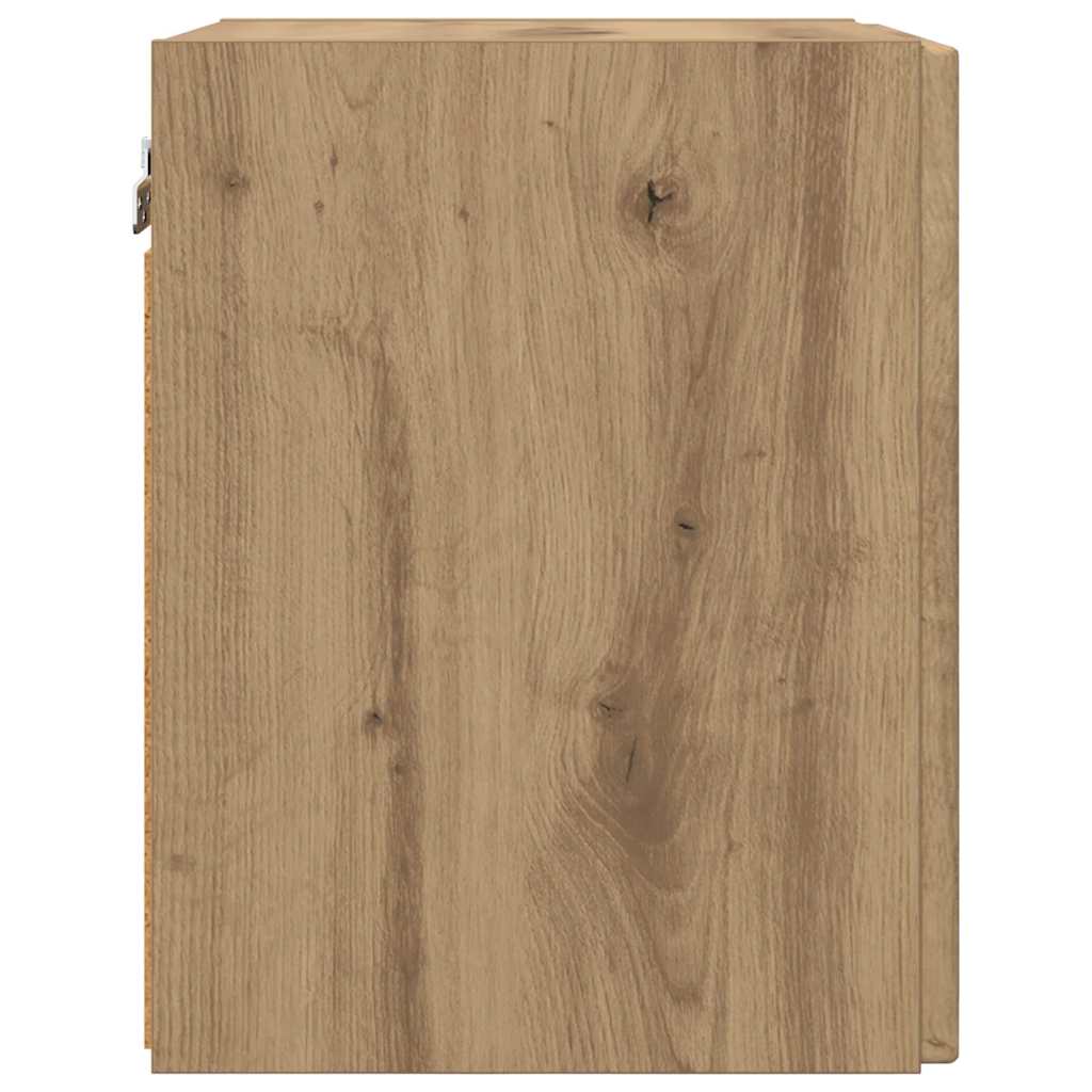 vidaXL TV Wall Cabinet Wall-mounted 2 pcs Artisian Oak 30 x 31 x 40 cm