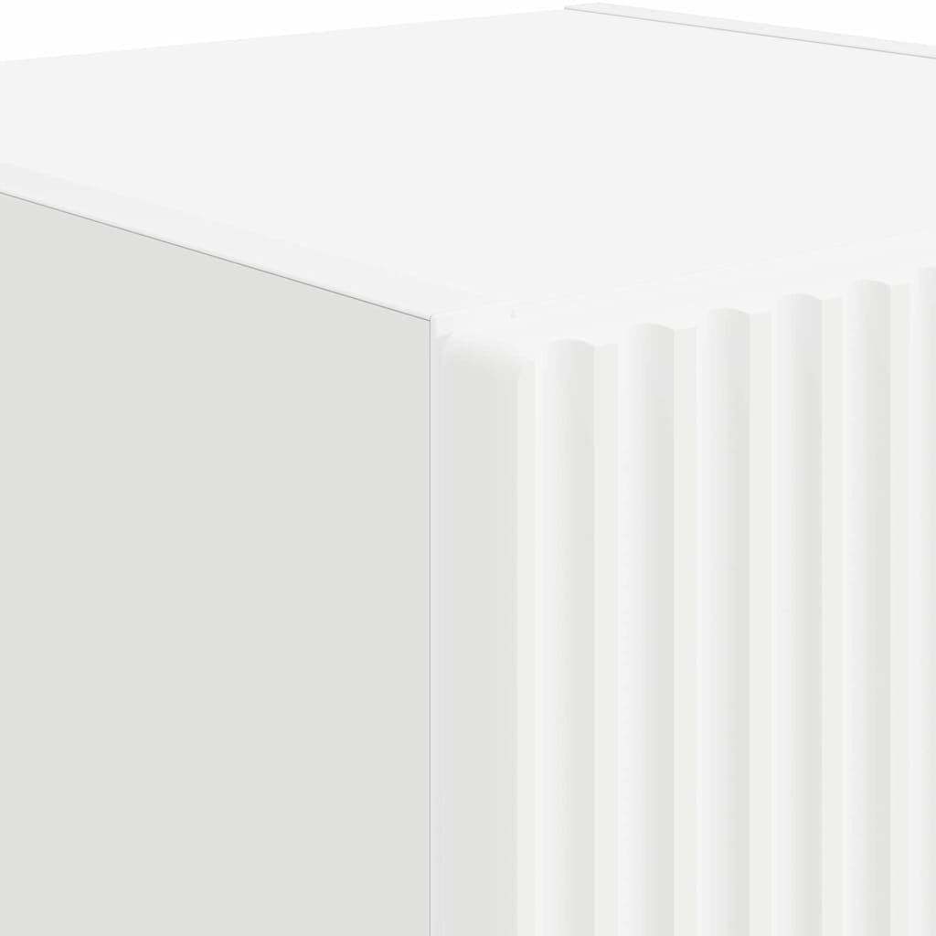 vidaXL TV Wall Cabinet White 30 x 31 x 60 cm Engineered Wood