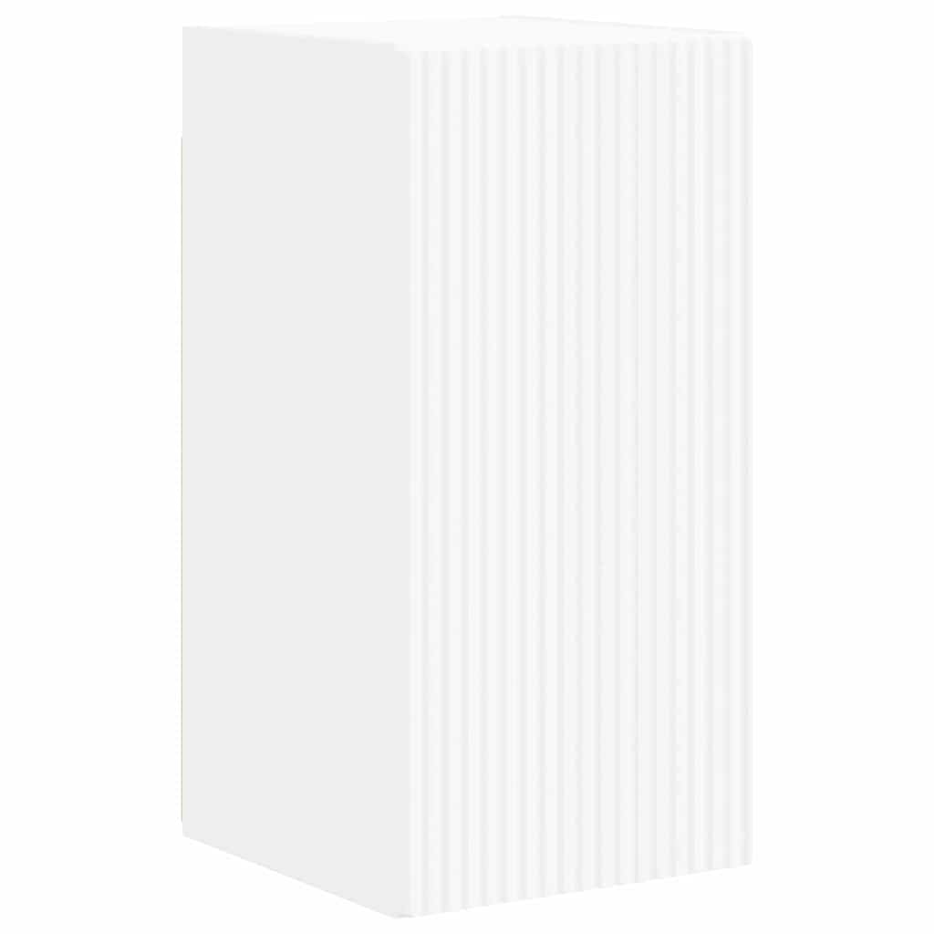 vidaXL TV Wall Cabinet White 30 x 31 x 60 cm Engineered Wood