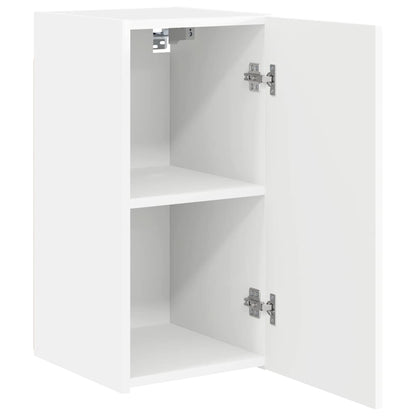 vidaXL TV Wall Cabinet White 30 x 31 x 60 cm Engineered Wood