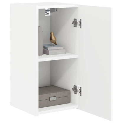 vidaXL TV Wall Cabinet White 30 x 31 x 60 cm Engineered Wood