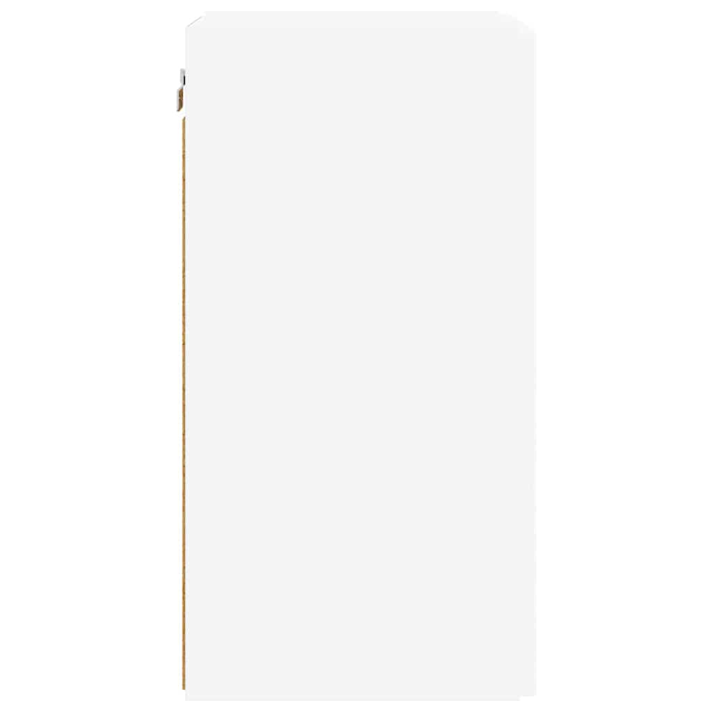 vidaXL TV Wall Cabinet 2 pcs White 30 x 31 x 60 cm Engineered Wood