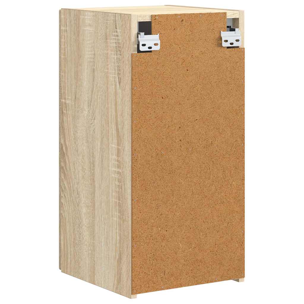 vidaXL TV Wall Cabinet Sonoma 30 x 31 x 60 cm Engineered Wood