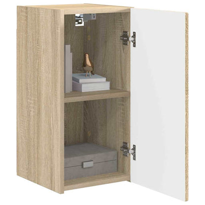vidaXL TV Wall Cabinet Sonoma 30 x 31 x 60 cm Engineered Wood
