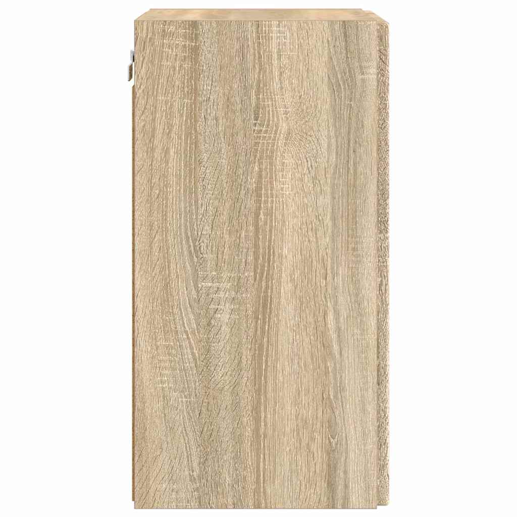 vidaXL TV Wall Cabinet Sonoma 30 x 31 x 60 cm Engineered Wood