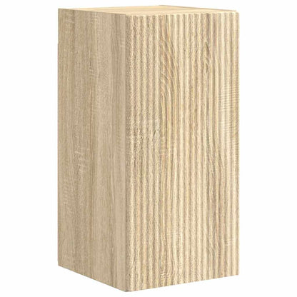 vidaXL TV Wall Cabinet 2 pcs Sonoma 30 x 31 x 60 cm Engineered Wood