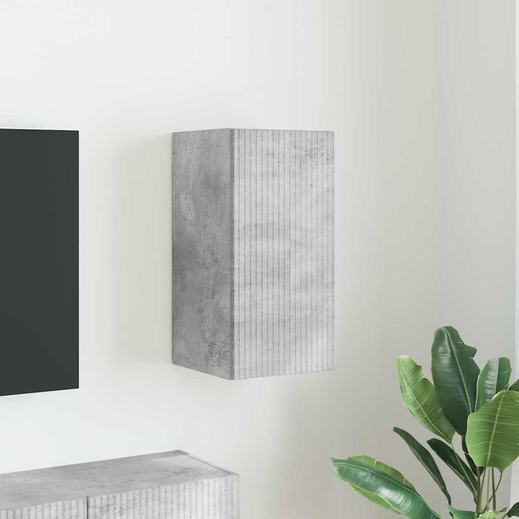 vidaXL TV Wall Cabinet Concerte 30 x 31 x 60 cm Engineered Wood