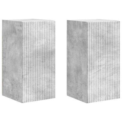 vidaXL TV Wall Cabinet 2 pcs Concerte 30 x 31 x 60 cm Engineered Wood