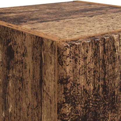 vidaXL TV Wall Cabinet Old Wood 30 x 31 x 60 cm Engineered Wood