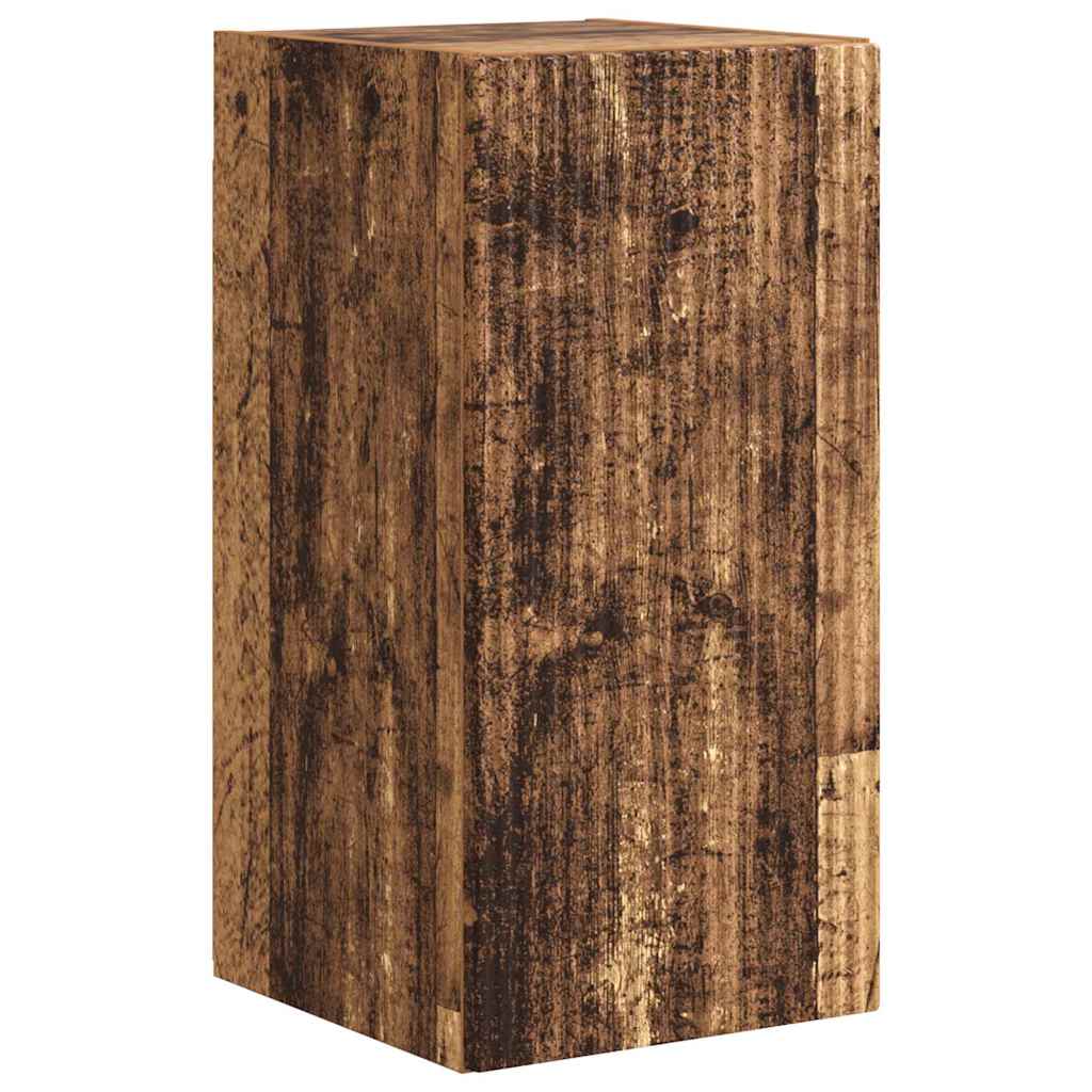 vidaXL TV Wall Cabinet Old Wood 30 x 31 x 60 cm Engineered Wood