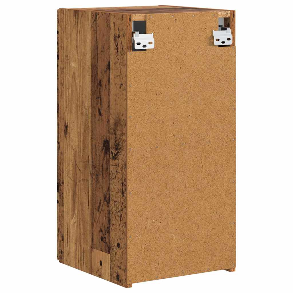 vidaXL TV Wall Cabinet Old Wood 30 x 31 x 60 cm Engineered Wood