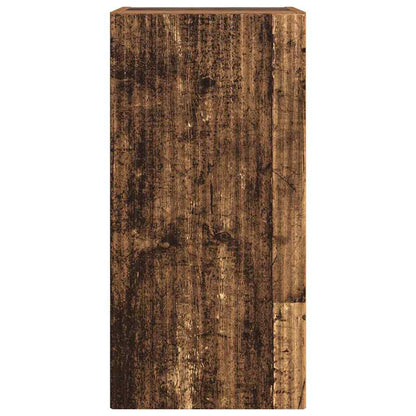 vidaXL TV Wall Cabinet Old Wood 30 x 31 x 60 cm Engineered Wood