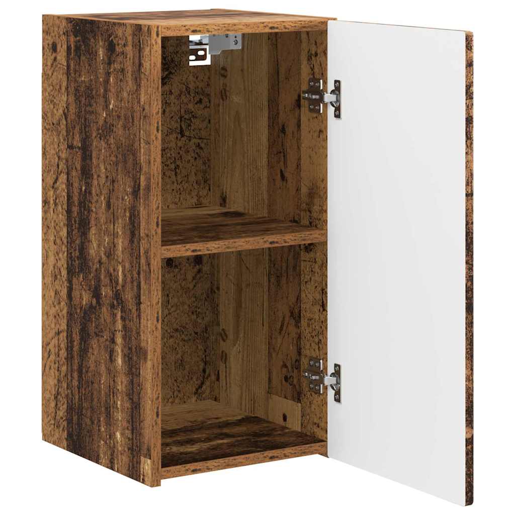 vidaXL TV Wall Cabinet 2 pcs Old Wood 30 x 31 x 60 cm Engineered Wood