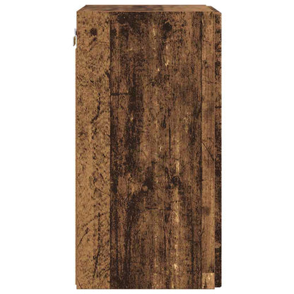 vidaXL TV Wall Cabinet 2 pcs Old Wood 30 x 31 x 60 cm Engineered Wood