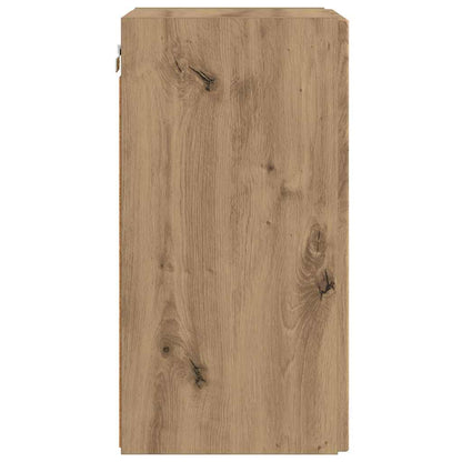 vidaXL TV Wall Cabinet 30 x 31 x 60 cm Artisian Oak Engineered Wood