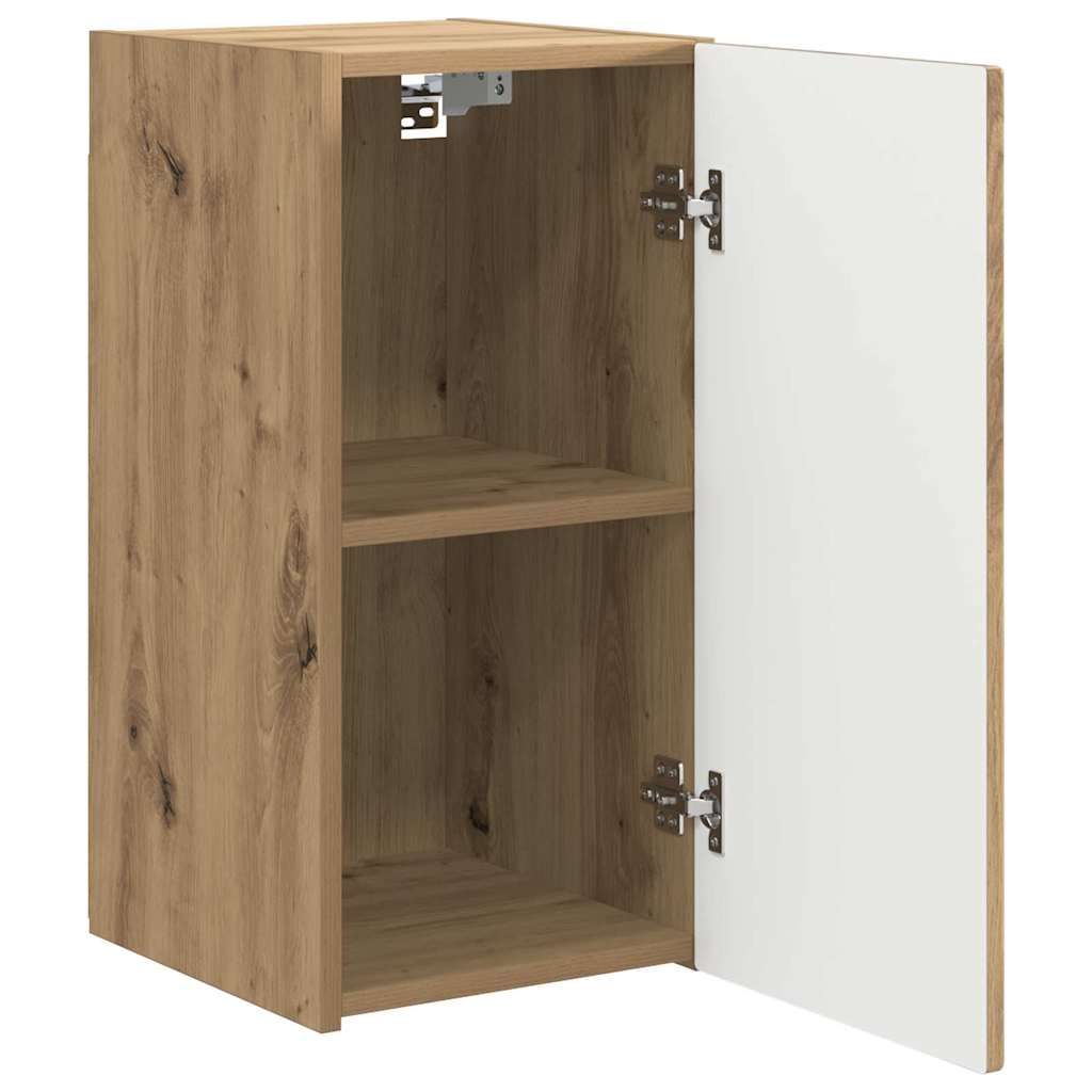 vidaXL TV Wall Cabinet 2 pcs Artisian Oak Engineered Wood