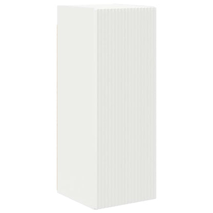 vidaXL TV Wall Cabinet White 30 x 31 x 80 cm Engineered Wood