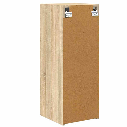 vidaXL TV Wall Cabinet Sonoma 30 x 31 x 80 cm Engineered Wood
