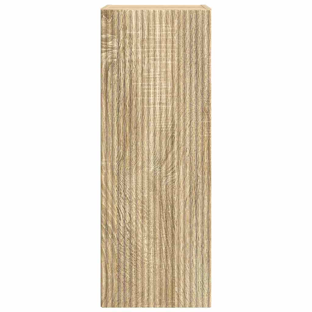 vidaXL TV Wall Cabinet Sonoma 30 x 31 x 80 cm Engineered Wood