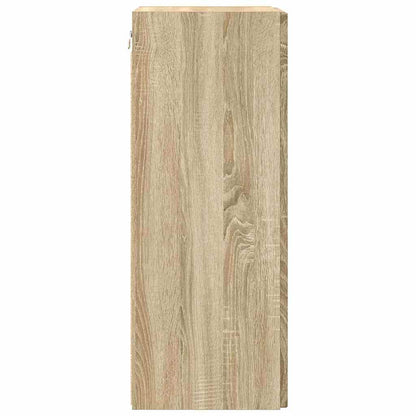 vidaXL TV Wall Cabinet Sonoma 30 x 31 x 80 cm Engineered Wood