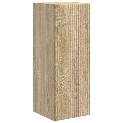vidaXL TV Wall Cabinet 2 pcs Sonoma 30 x 31 x 80 cm Engineered Wood
