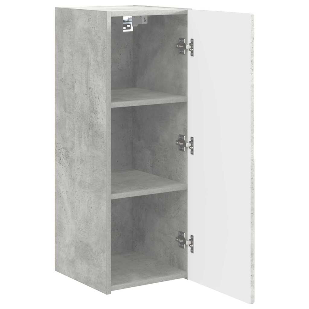 vidaXL TV Wall Cabinet Concerte 30 x 31 x 80 cm Engineered Wood
