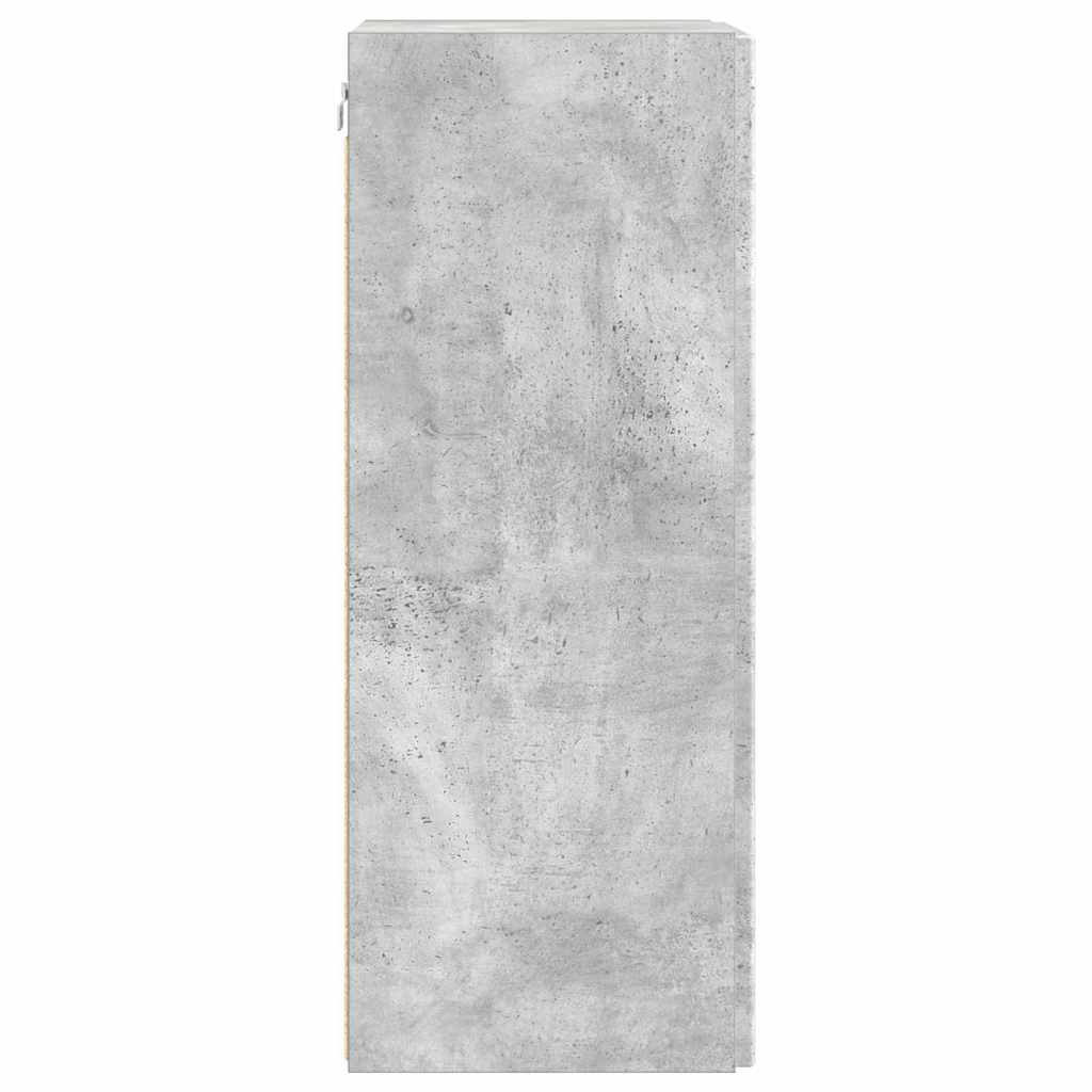 vidaXL TV Wall Cabinet 2 pcs Concerte 30 x 31 x 80 cm Engineered Wood