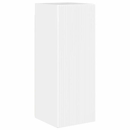 vidaXL TV Wall Cabinet Wall-mounted 2 pcs Gloss White 30 x 31 x 80 cm