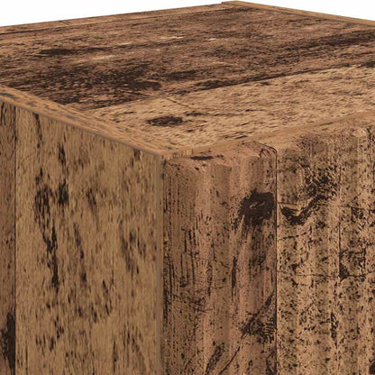 vidaXL TV Wall Cabinet Old Wood 30 x 31 x 80 cm Engineered Wood